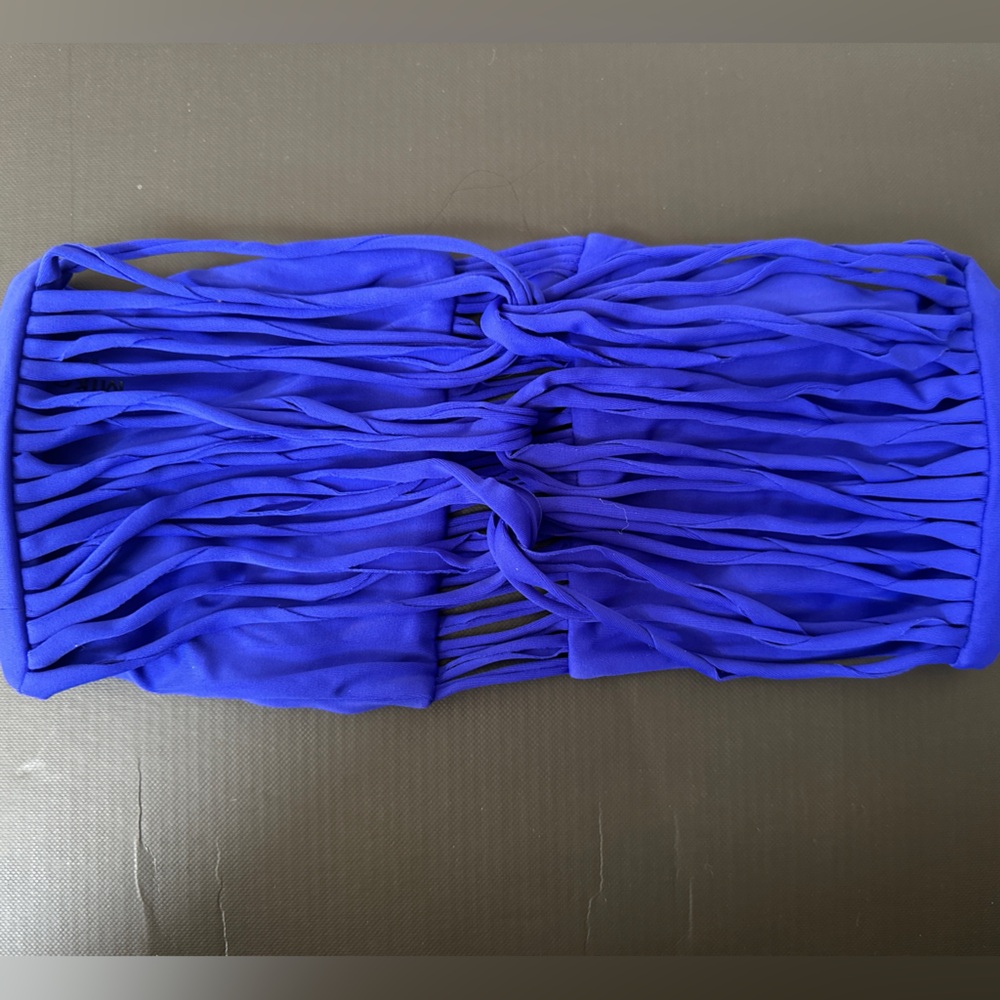 MIKOH strapless blue bikini - Picture 4 of 5